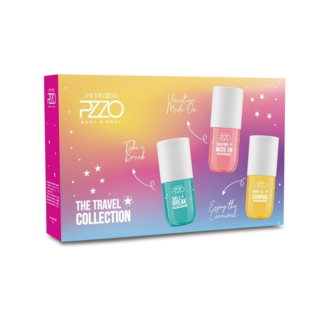 Set Travel Collection Body Mist Vacation + Carnival + Break