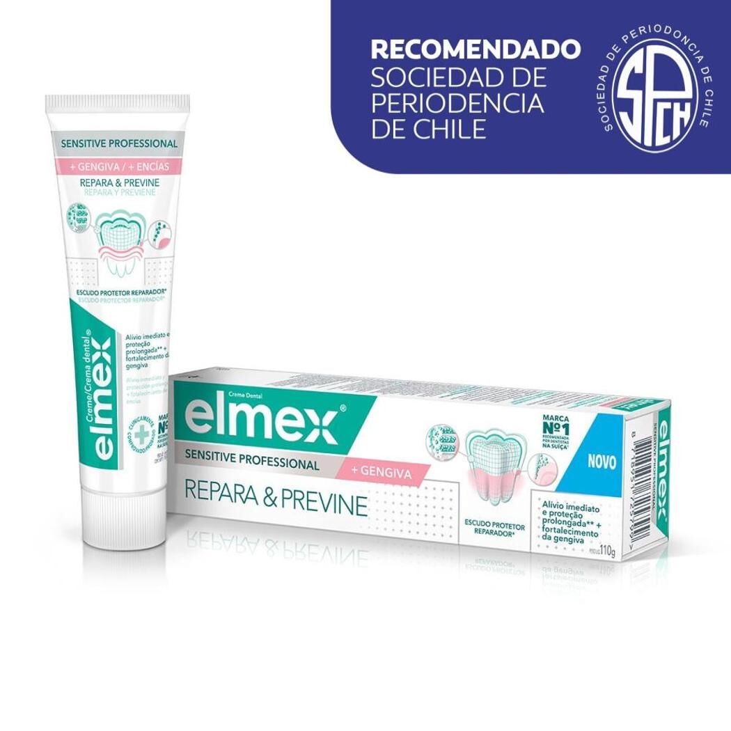 Pasta Dental Elmex Sensitive Professional + Encías 110g