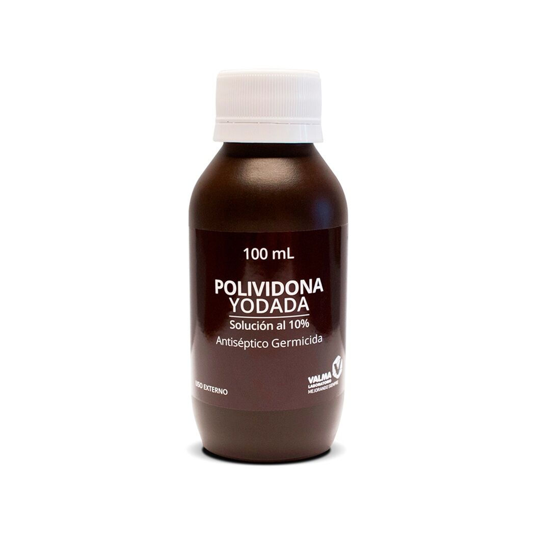 Povidona Yodada 10% Solución Tópica 100ml