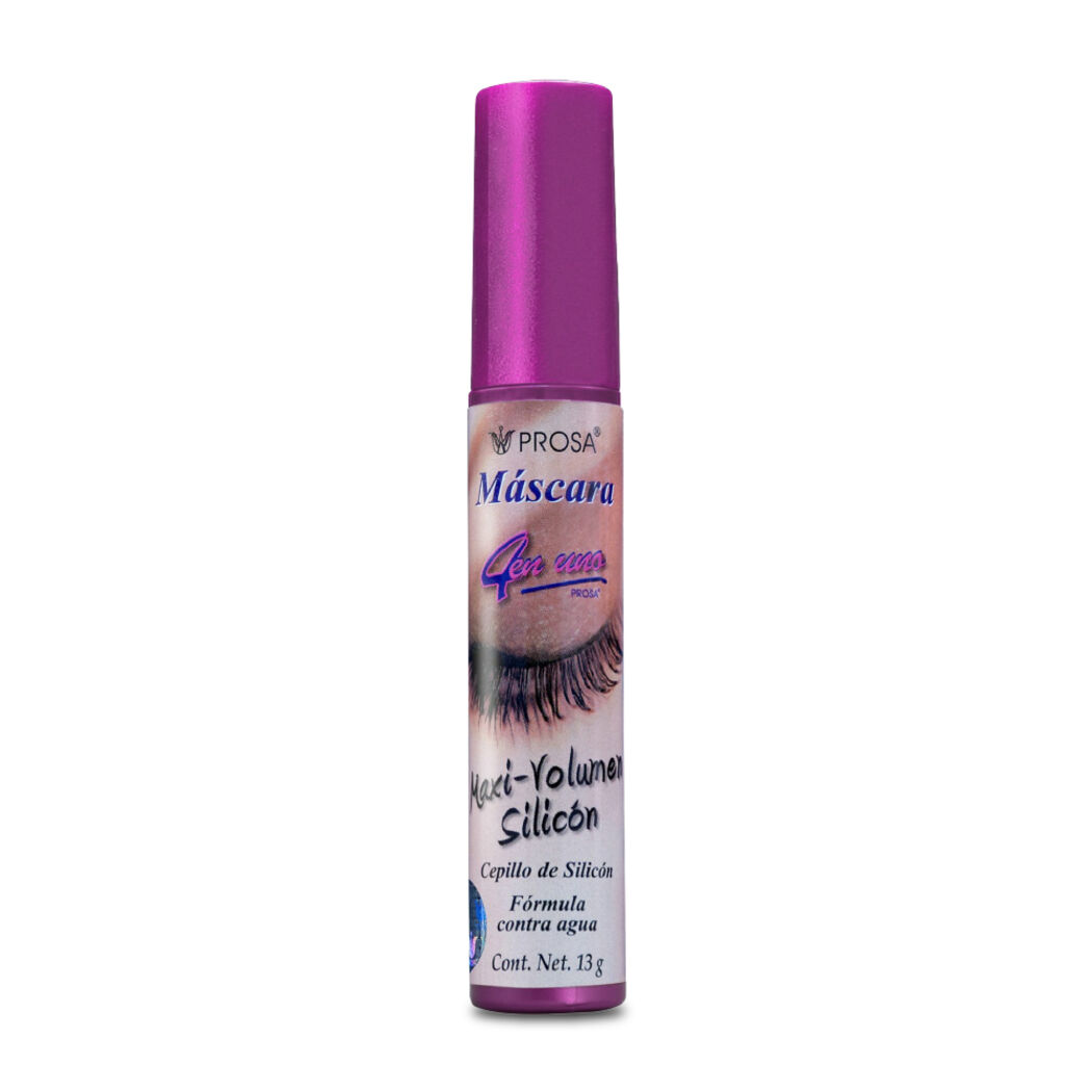 Máscara Prosa Maxi Volumen Sílicon 13g Waterproof
