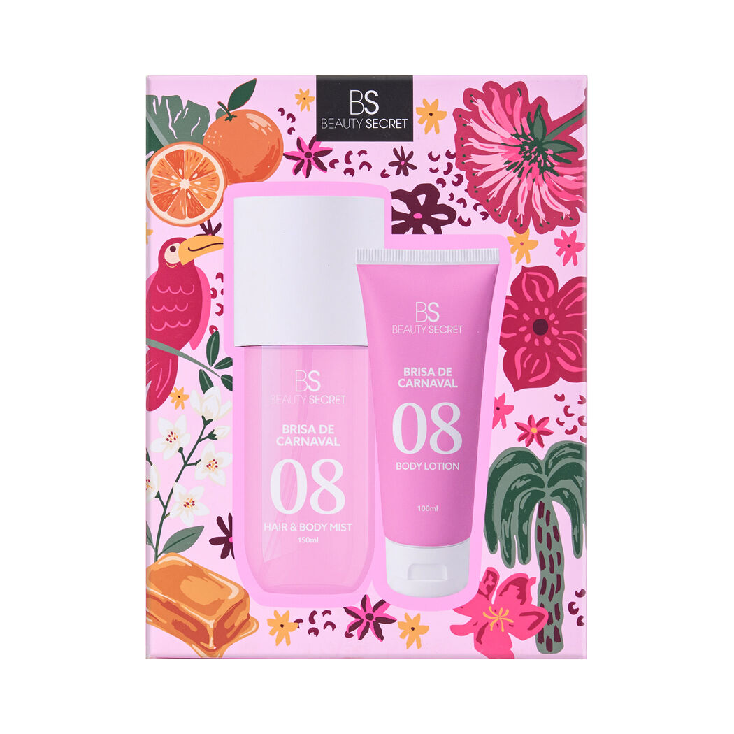 BS Beauty Secret Set Body Mist 150ml + Body Lotion 100ml Brisa Carnaval 08