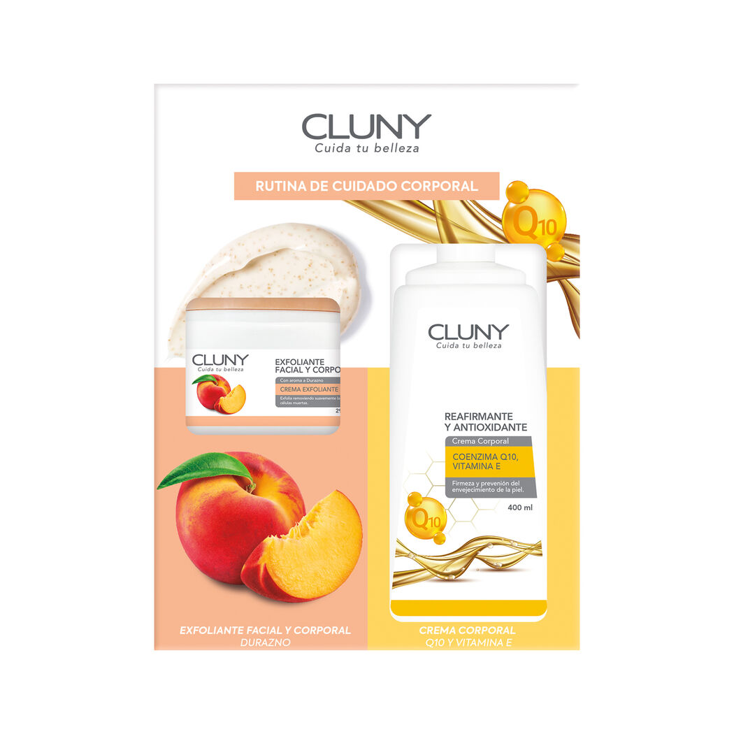 Pack Cluny Exfoliante + Corporal 400ml