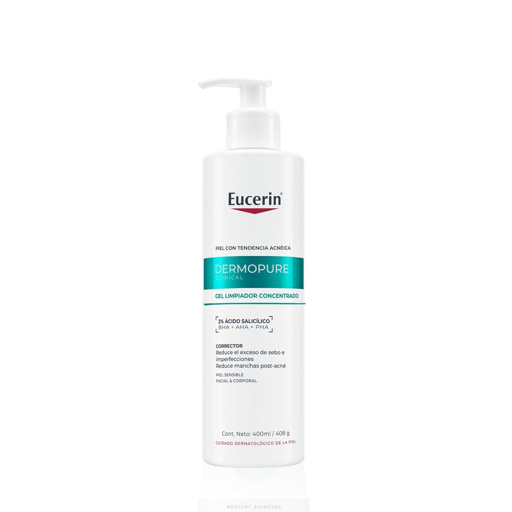 EUCERIN Dermopure Clinical Gel Limpiador Concentrado 400ml