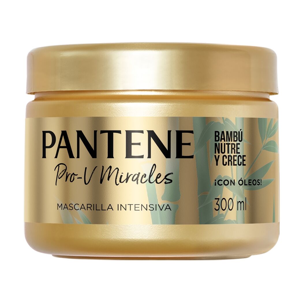 Mascarilla Pantene Pro-V Miracles Bambú Nutre & Crece 300 ml