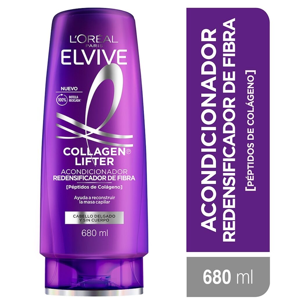 L'Oréal Paris Elvive Colágeno Lifter Acondicionador 680 ml