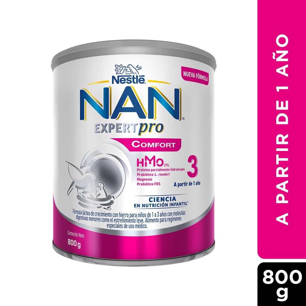 Fórmula Infantil Nan Confort Expert Pro Etapa 3 800g