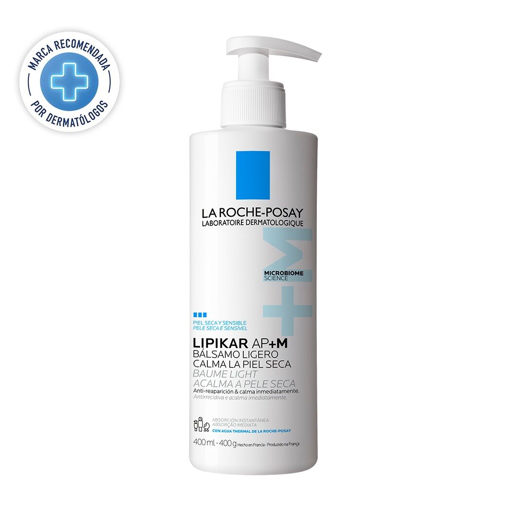 Bálsamo Hidratante Lipikar Baume Light AP+ M 400ml