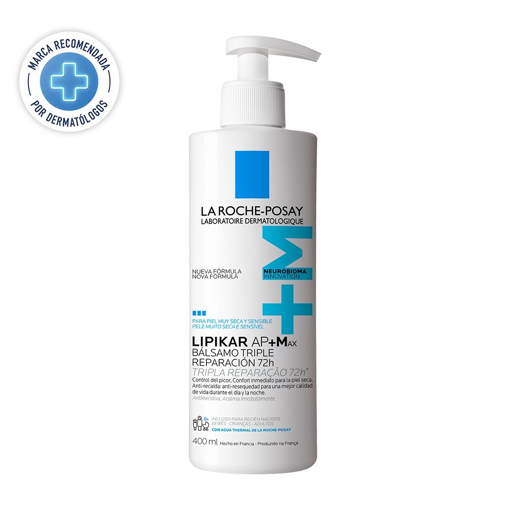 Bálsamo Hidratante Lipikar Baume AP+ Max 400ml