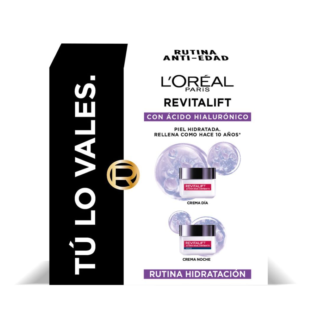 Pack Revitalift Ácido Hialurónico Día + Noche