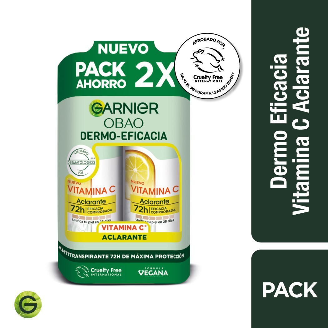 Pack x2 Garnier Dermoeficacia Vitamina C