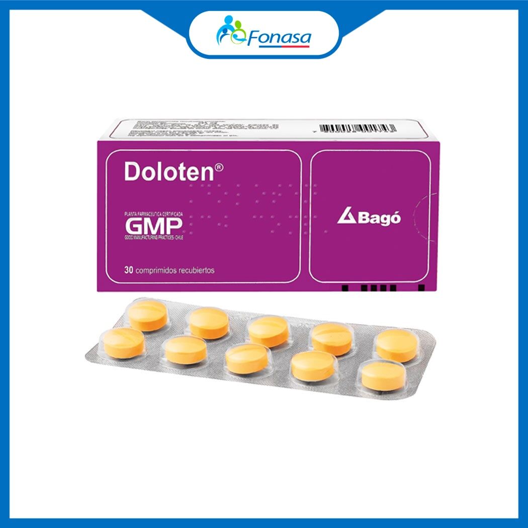 Doloten Paracetamol / Tramadol 30 Comprimidos Recubiertos