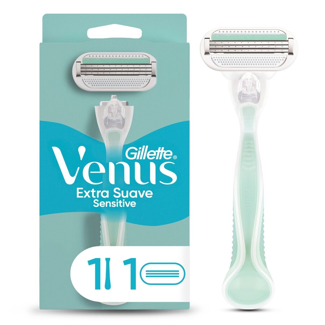 Máquina Afeitar Mujer Gillette Venus Extra Suave Sensitive 1 Unidad
