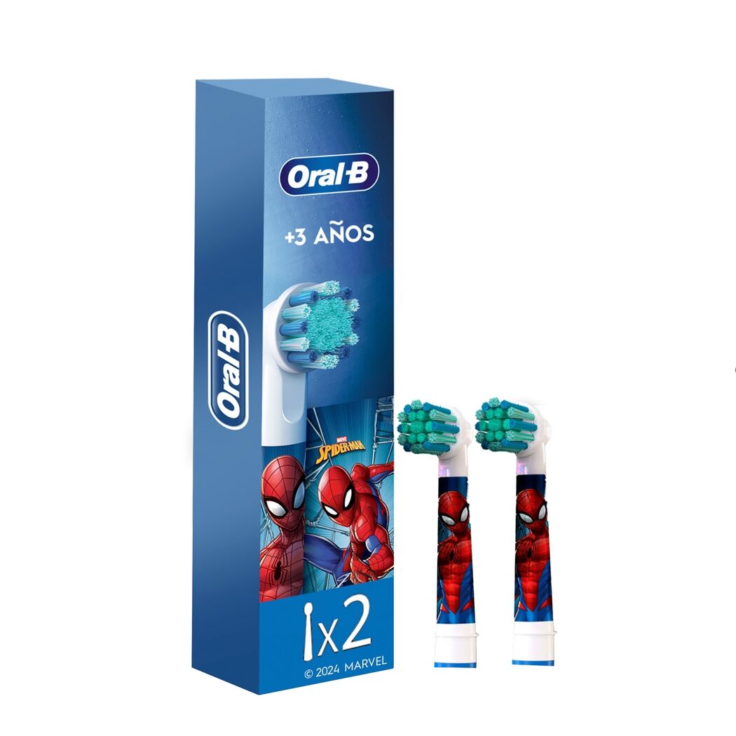 Cabezal de Repuesto Oral-B Spider-Man 2 Unidades