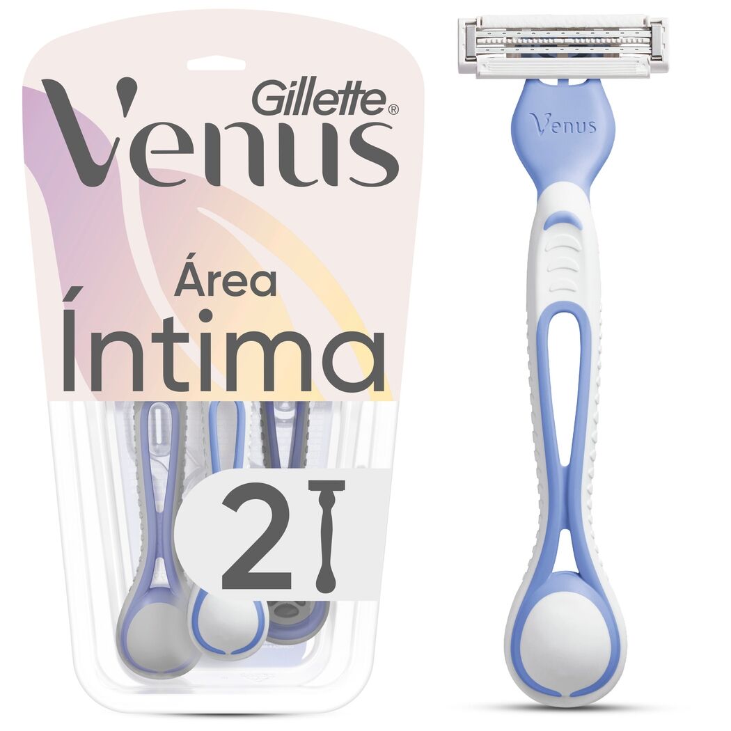 Máquina Afeitar Mujer Gillette Venus Íntima 2 Unidades
