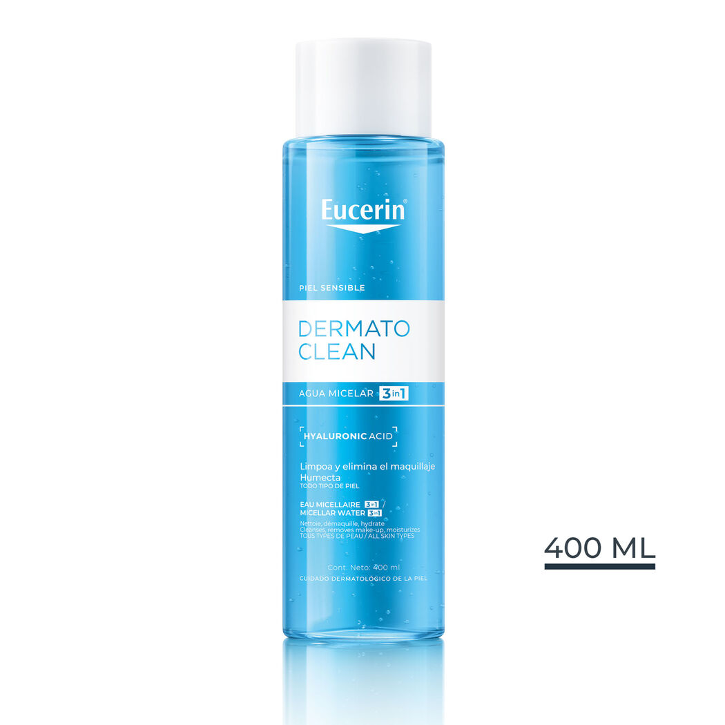 DermatoCLEAN Hyaluron Loción Micelar 400ml