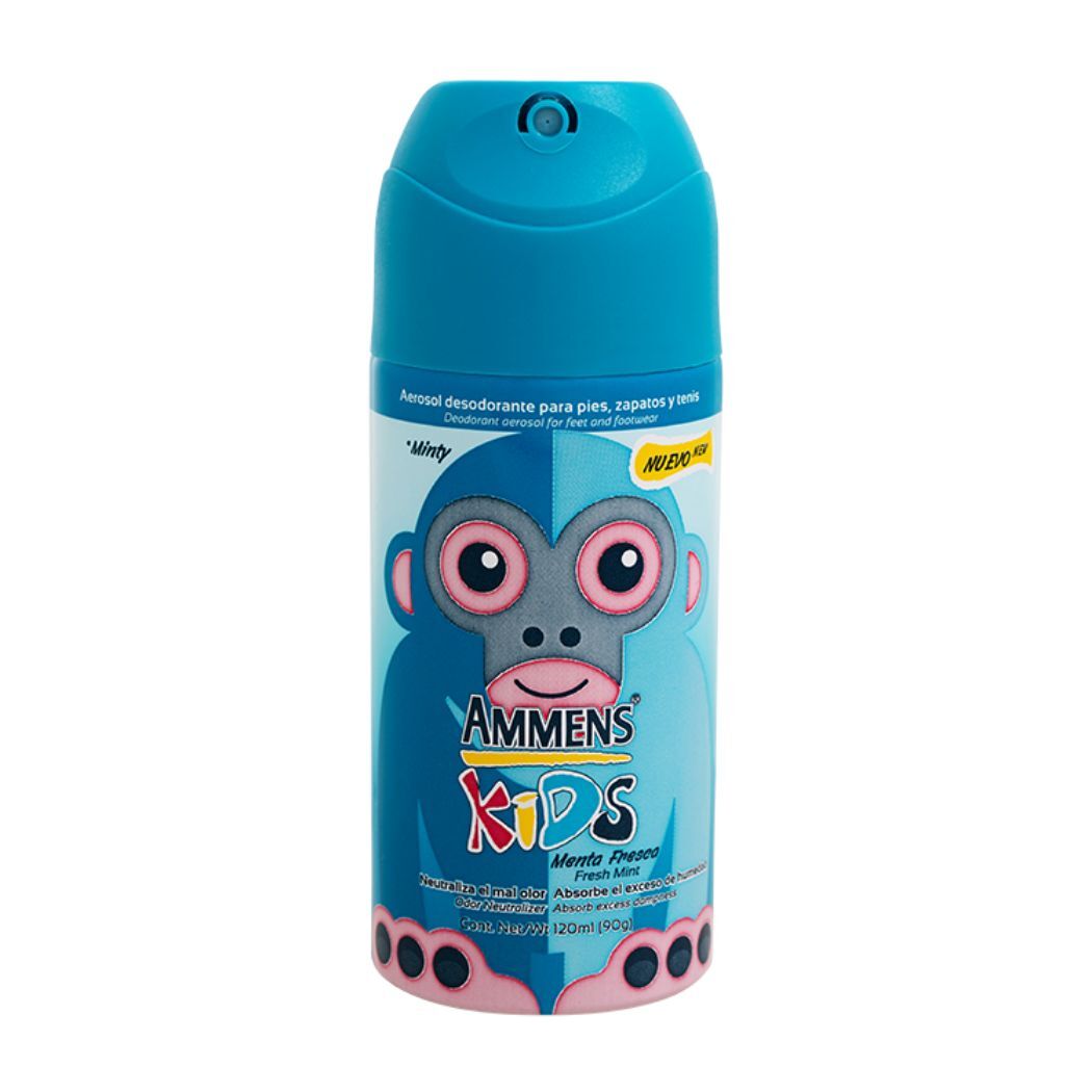 Ammens Desodorante Pies Menta Fresca 120ml