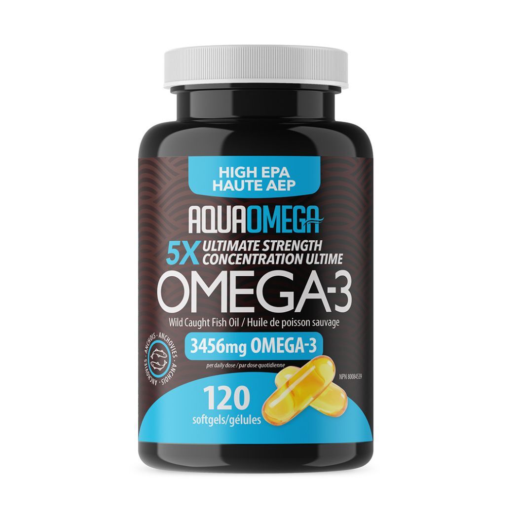 Aquaomega Omega3 120 Softgels