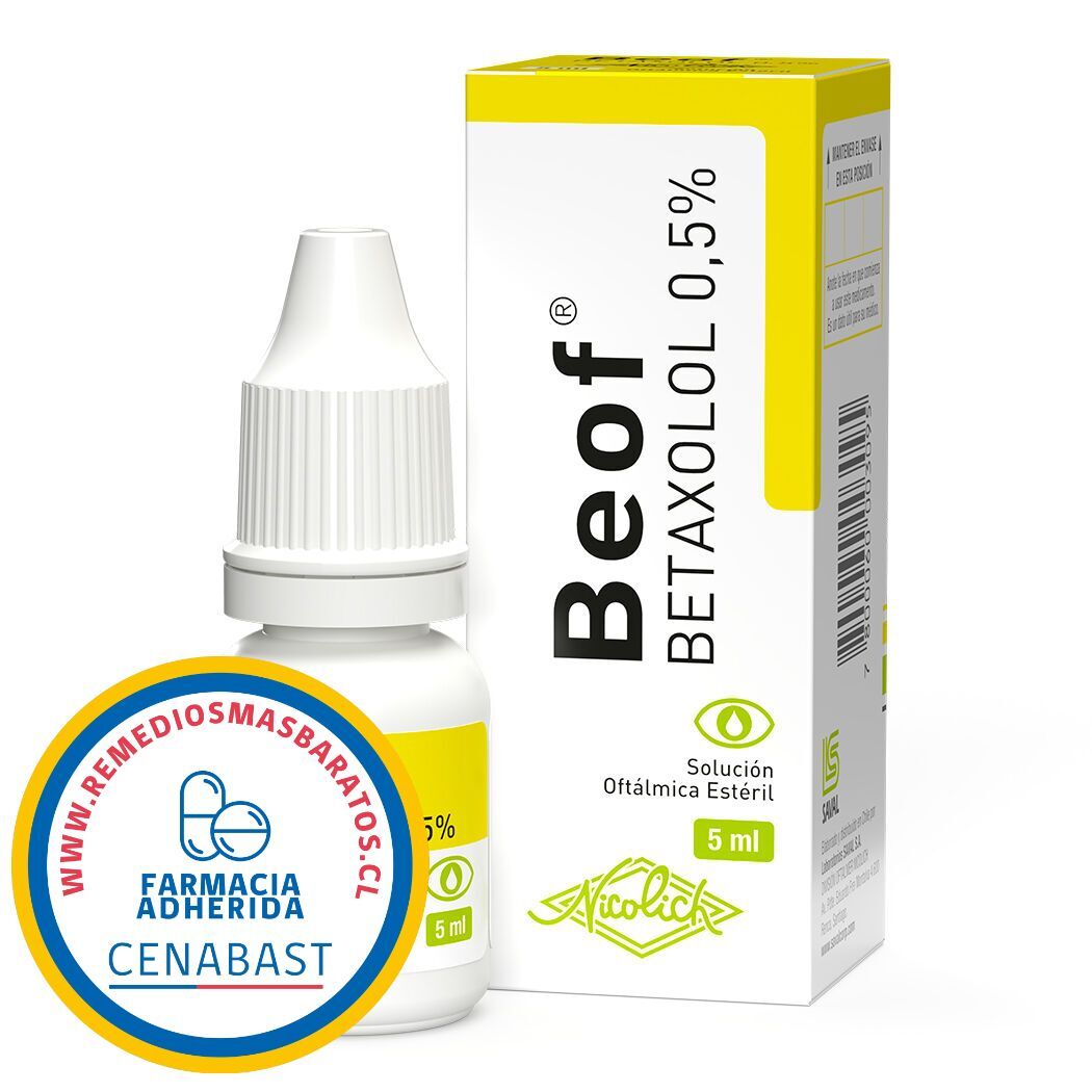 Beof Betaxolol 0.5% Solución Oftálmica 5ml - Cenabast