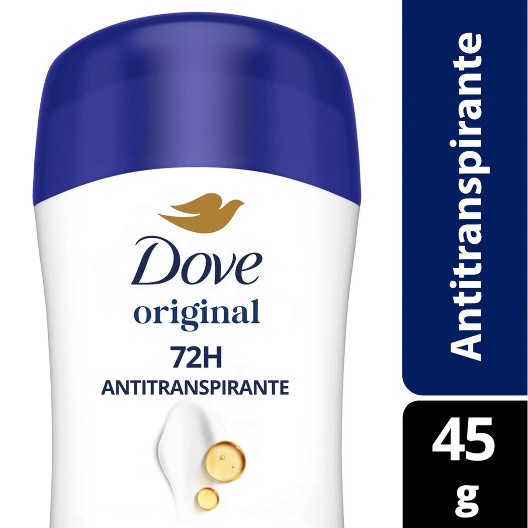Dove Desodorante Stick Antitranspirante Original 45g