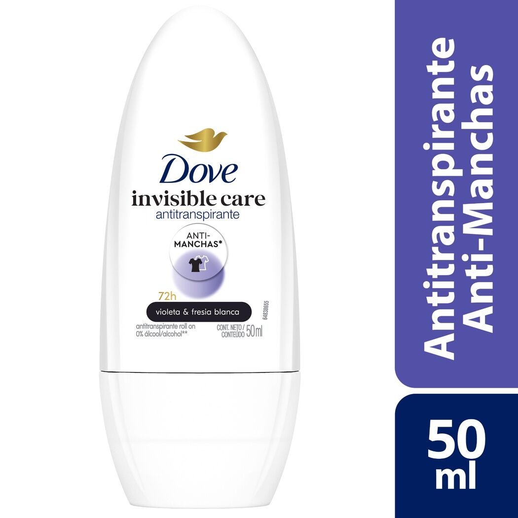 Dove Desodorante Roll-on Invisible Dry 50ml