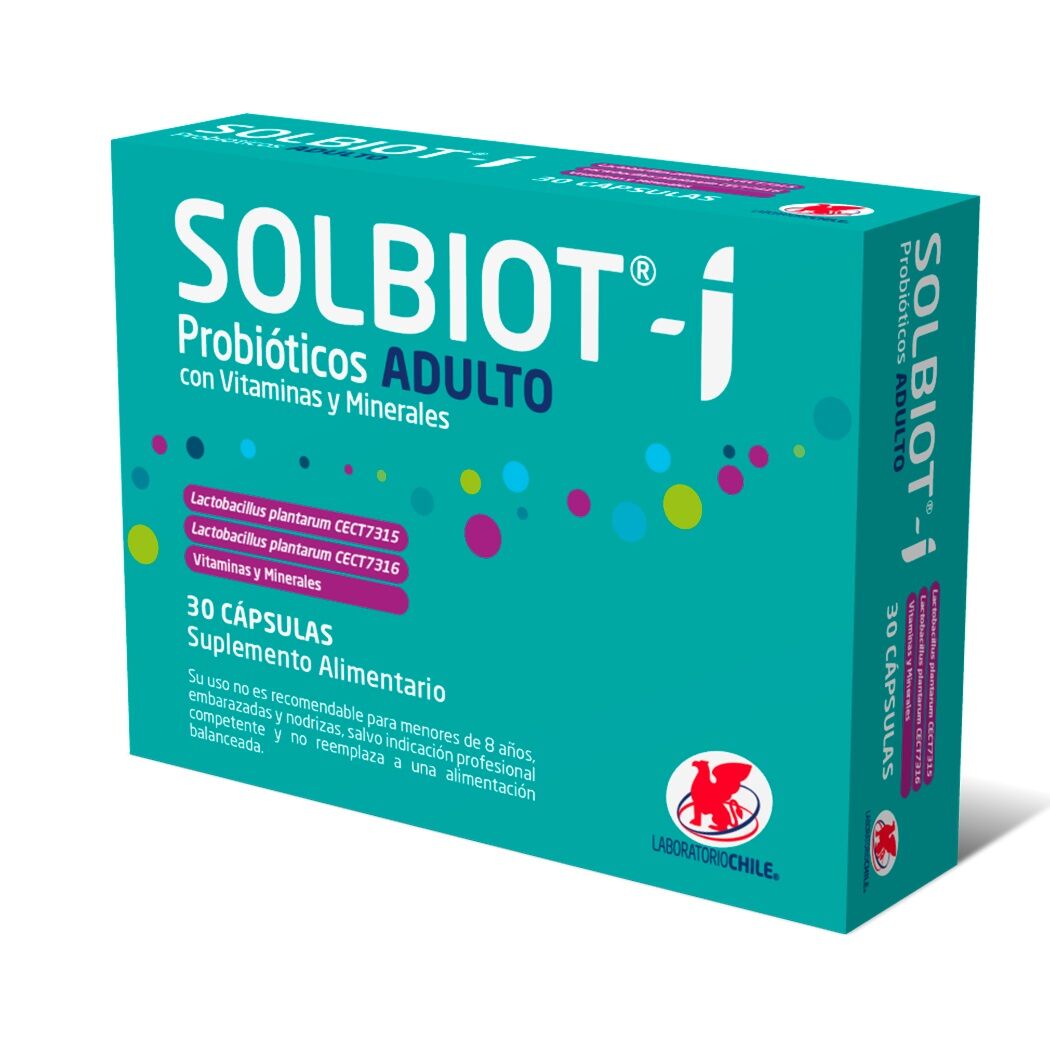Solbiot Inmuno Probiótico Adulto 30 Cápsulas