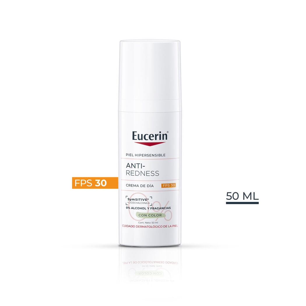 EUCERIN Crema Facial Antienrojecimiento Día Piel Sensible 50ml