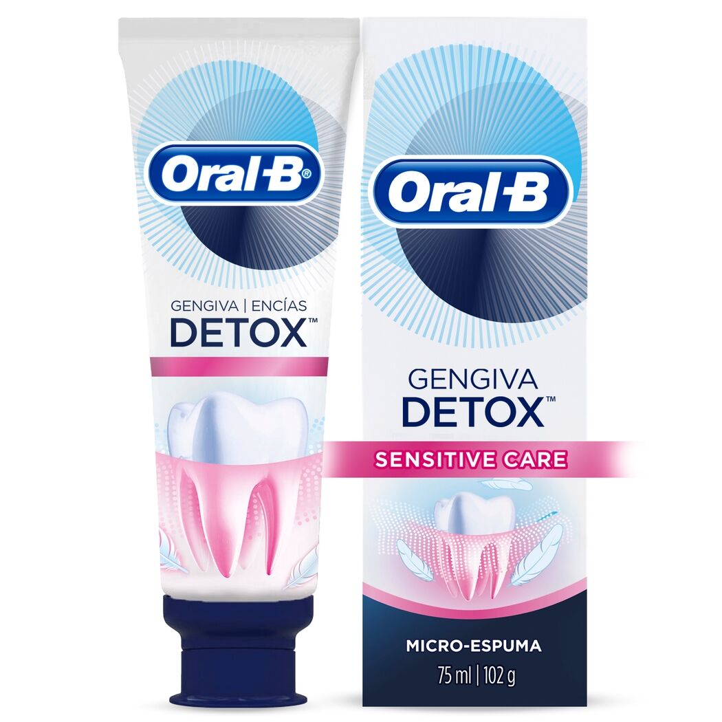 Pasta Dental Oral-B Detox Protección Completa 75 ml