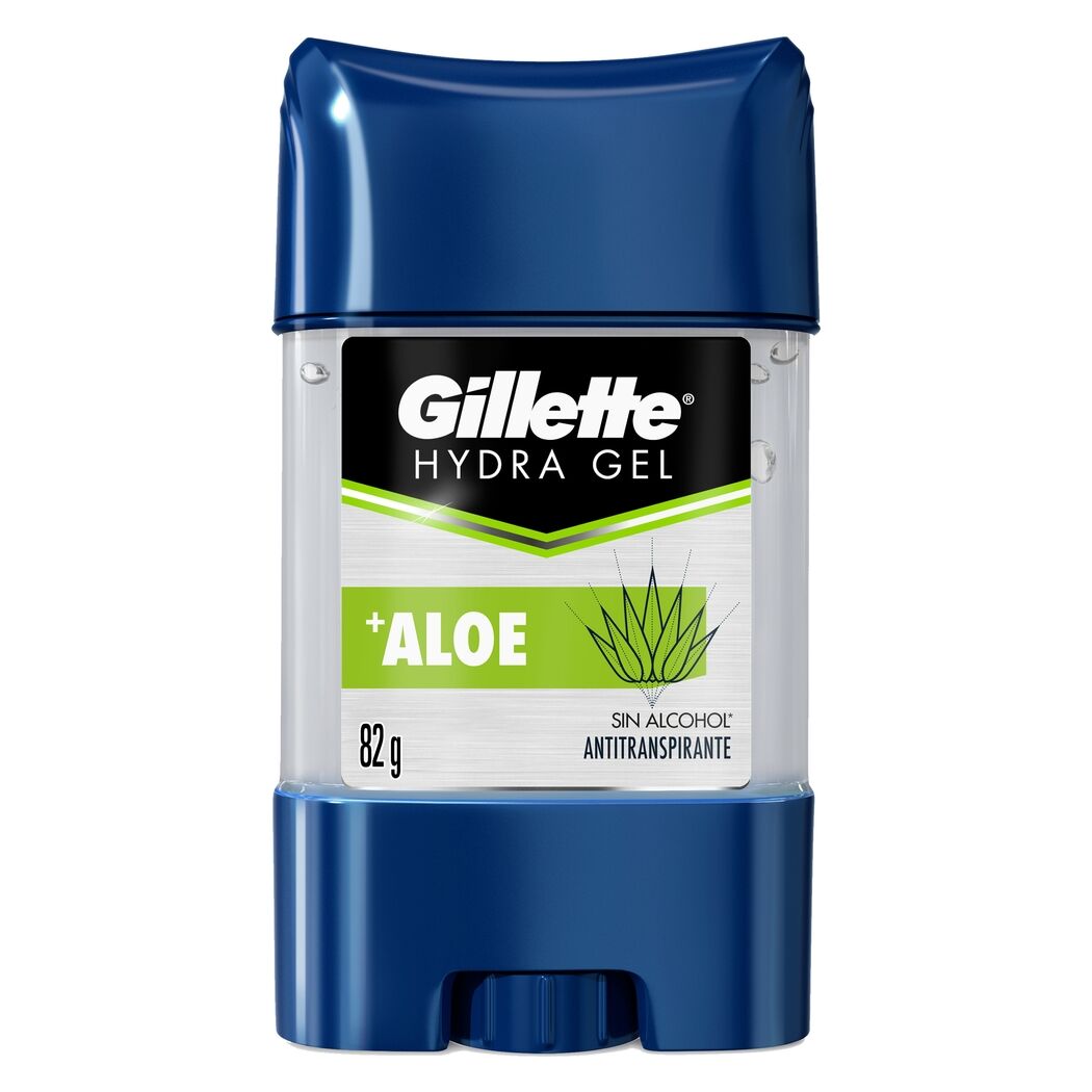 Gel Aloe Antitranspirante Gillette Hydra 82 G