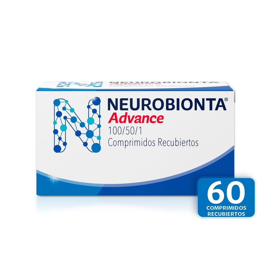 Neurobionta Advance Vitaminas del Complejo B 60 Tabletas