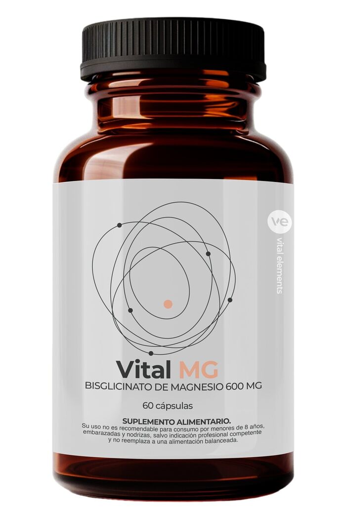 Vital MG Bisglicinato De Magnesio 600mg 60 Cápsulas