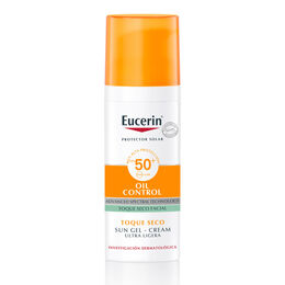 EUCERIN Protector Solar Oil Control Gel Crema Facial FPS50+ 50ml