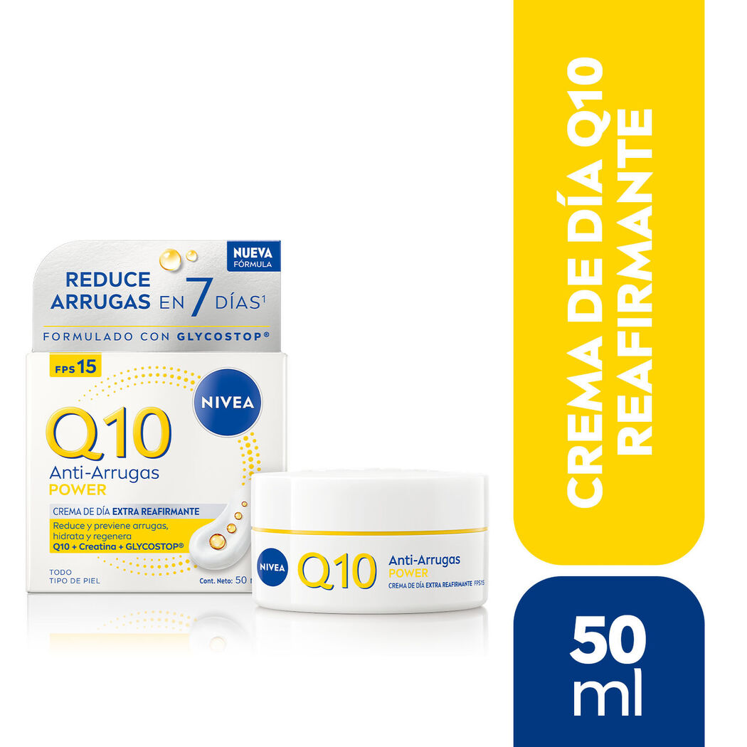 NIVEA Crema Facial Q10 Plus Día FPS20 50ml