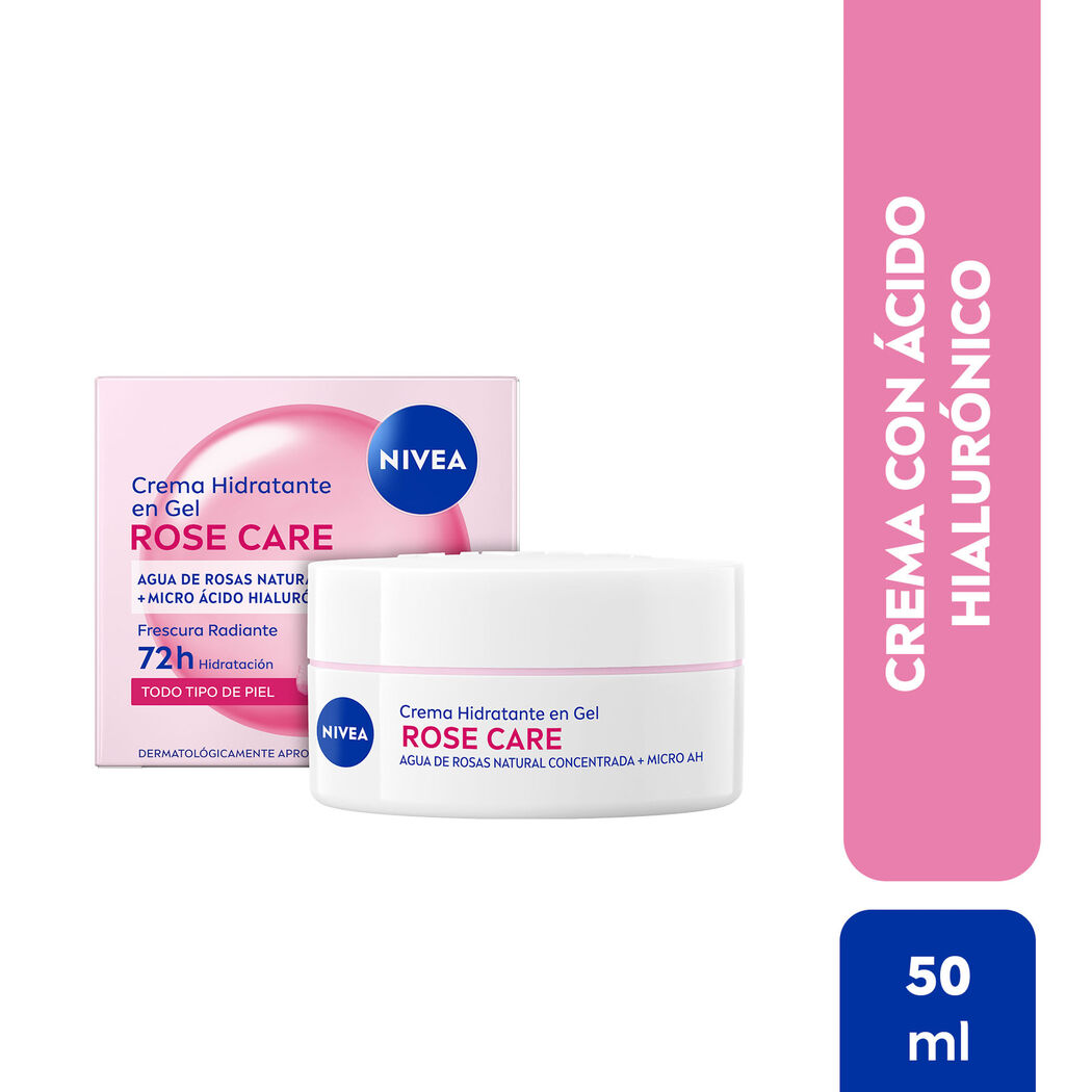 NIVEA Crema Facial Rose Care 50ml