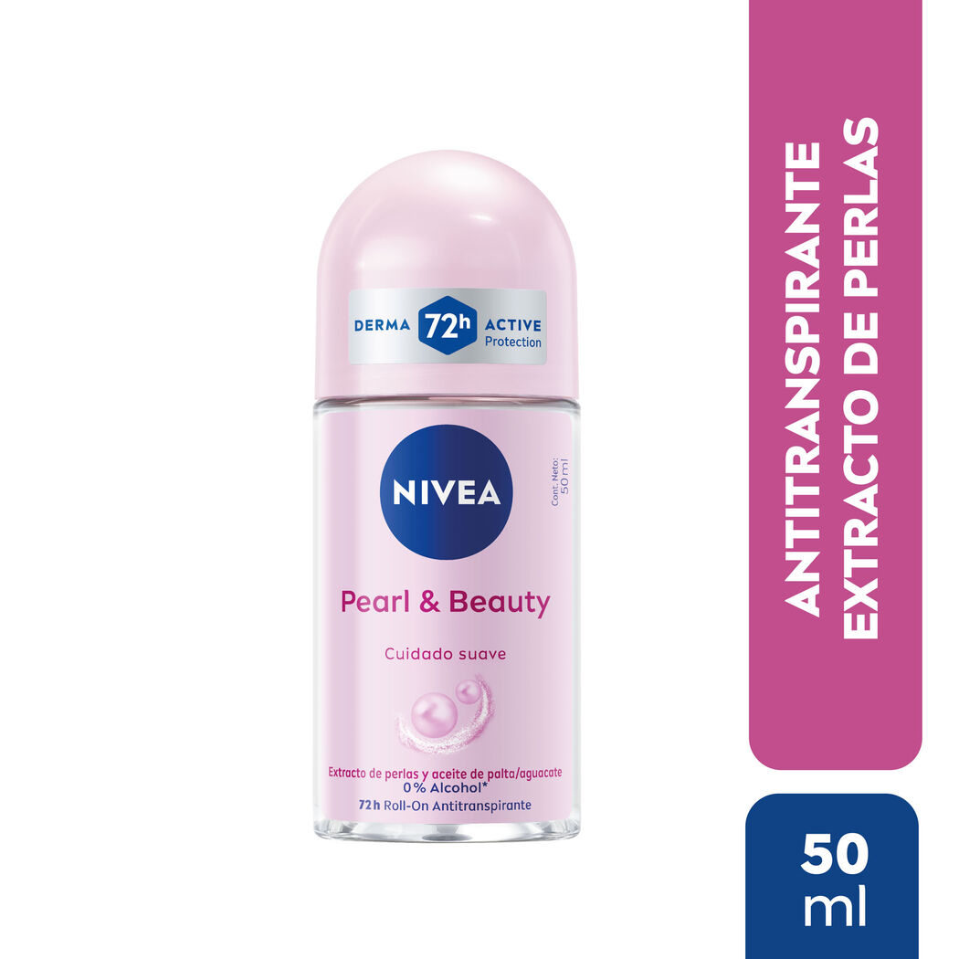 NIVEA Desodorante Roll On Pearl & Beauty 50ml