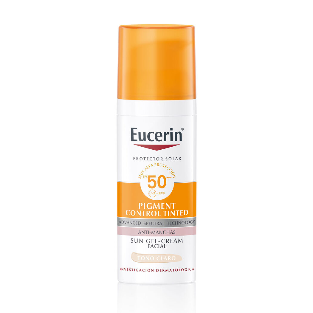 EUCERIN Protector Solar Pigment Control Tono Claro Facial FPS50+ 50ml