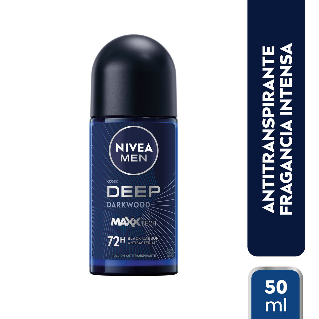 NIVEA MEN Desodorante Roll On Deep 50ml