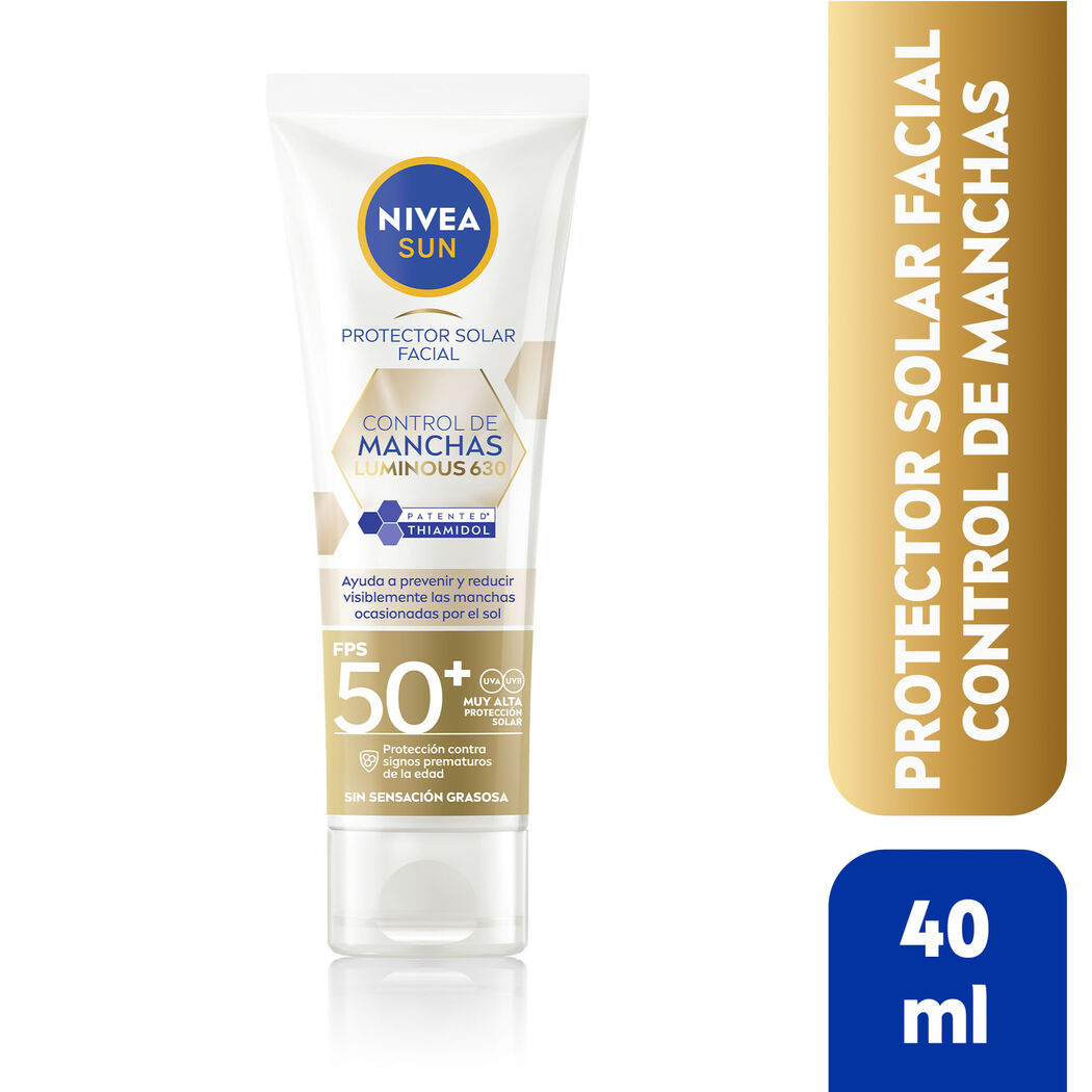 NIVEA Protector Solar Facial Control de Manchas FPS50 40ml