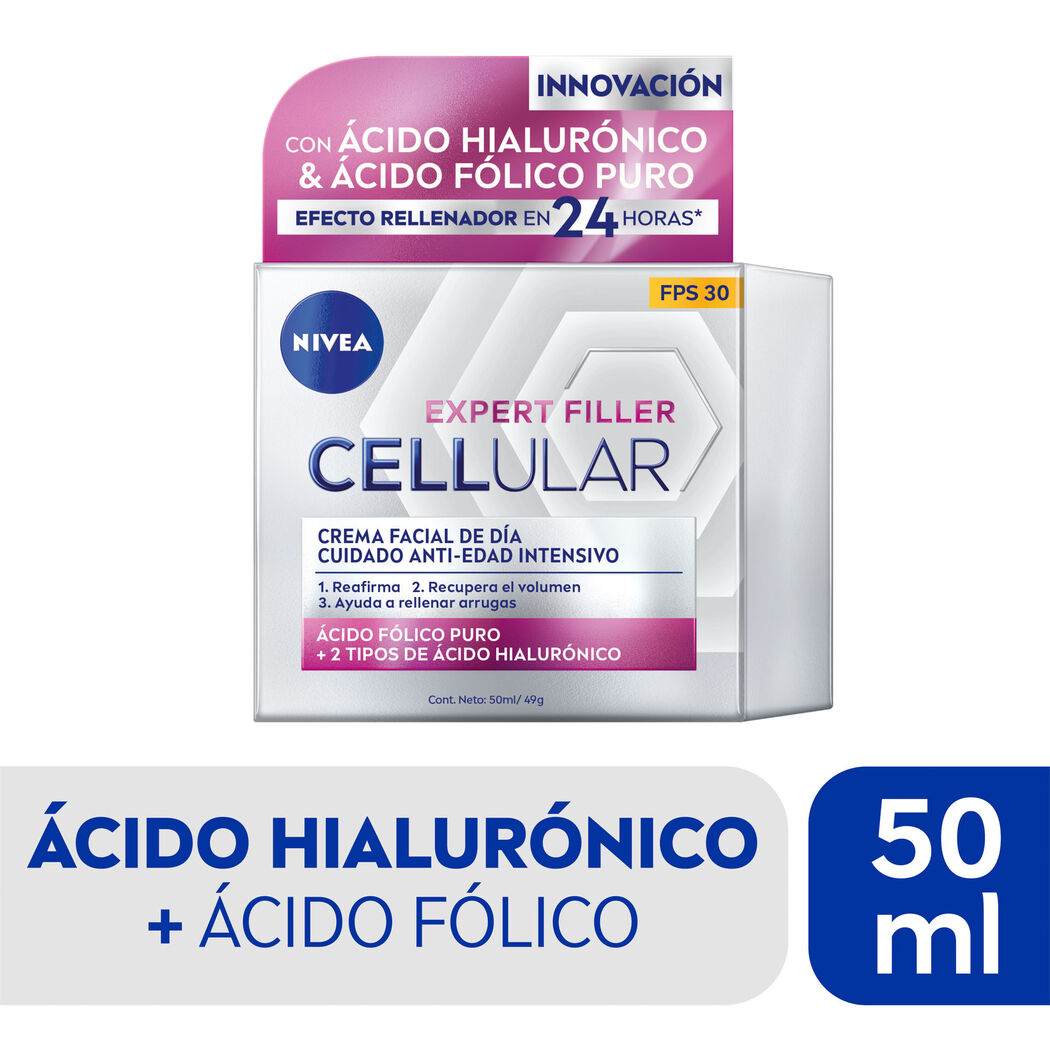 NIVEA Crema Facial Cellular Filler Día FPS30 50ml