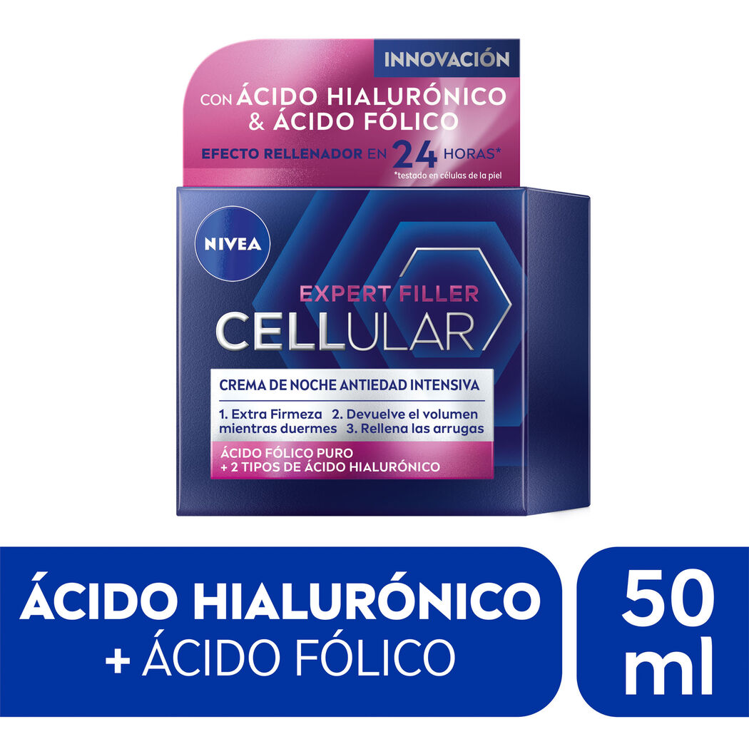NIVEA Crema Facial Cellular Filler Noche 50ml