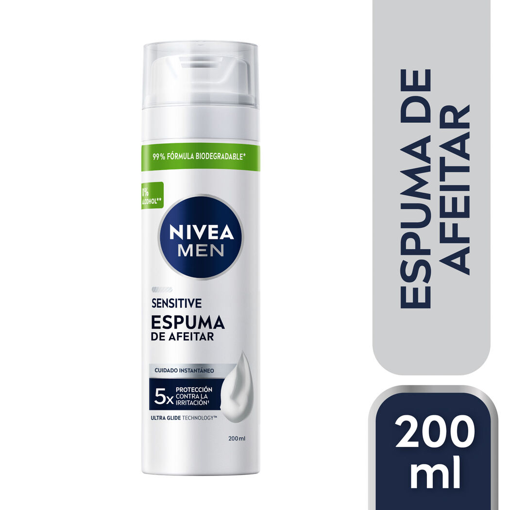 NIVEA MEN Espuma de Afeitar Sensitive 200ml