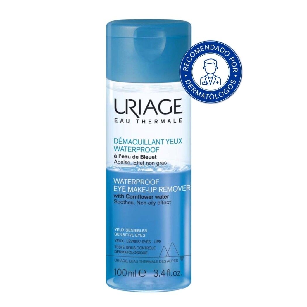 Desmaquillante de Ojos Waterproof 100ml Uriage