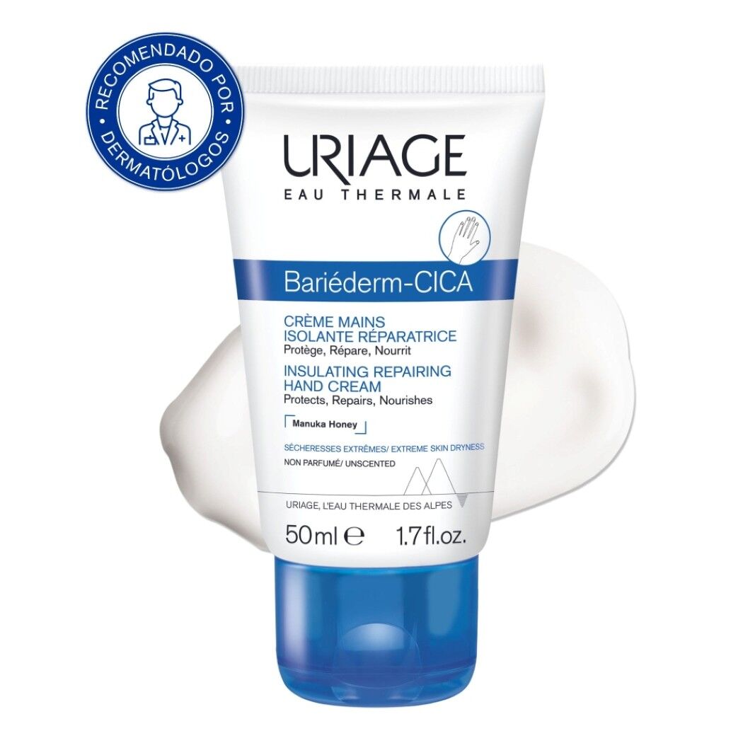 Crema Reparadora de Manos Bariéderm-CICA 50ml Uriage