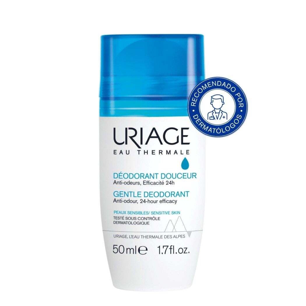 Desodorante Gentle Sudoración Leve 50ml Uriage