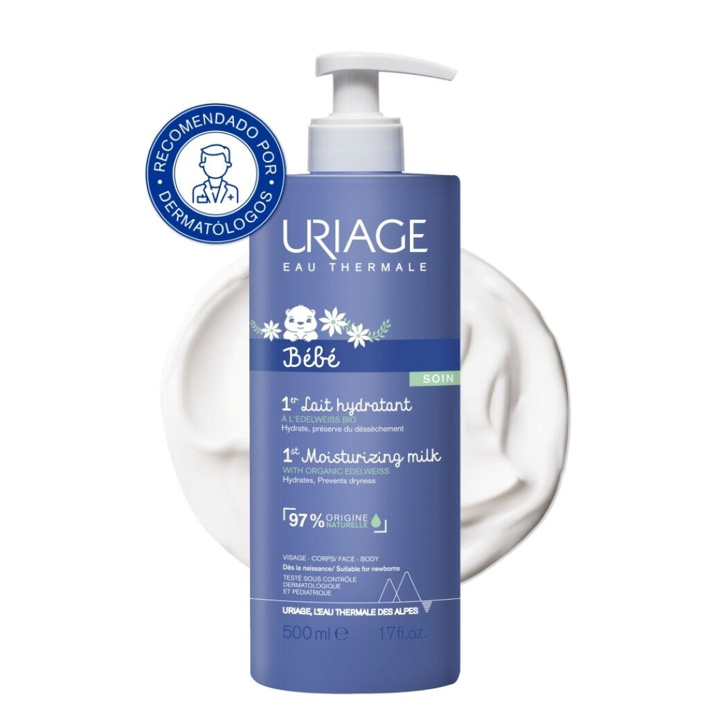 Leche Hidratante Bebé1st Baby Skincare 500ml Uriage