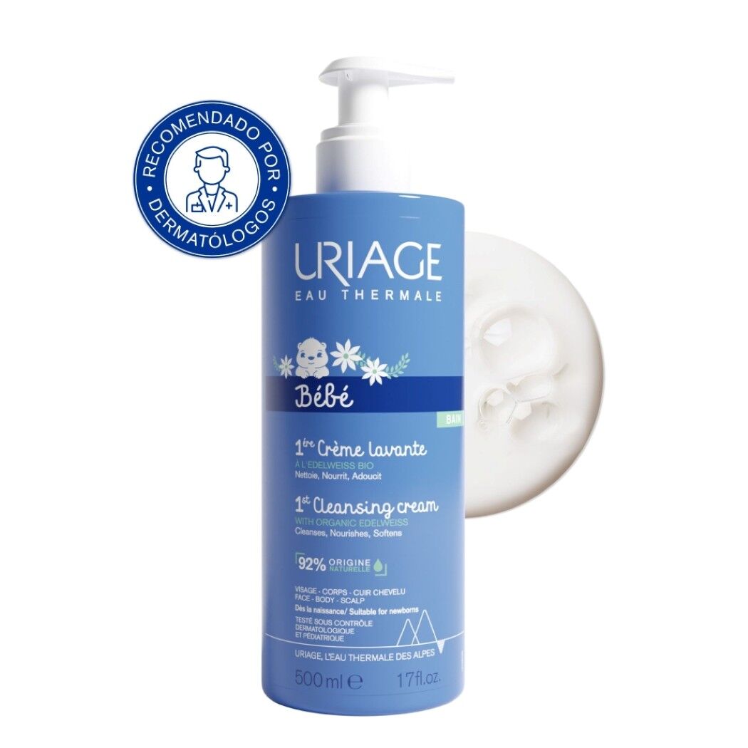Gel de Baño Bebé 1st Baby Skincare Crema Lavante 500ml Uriage