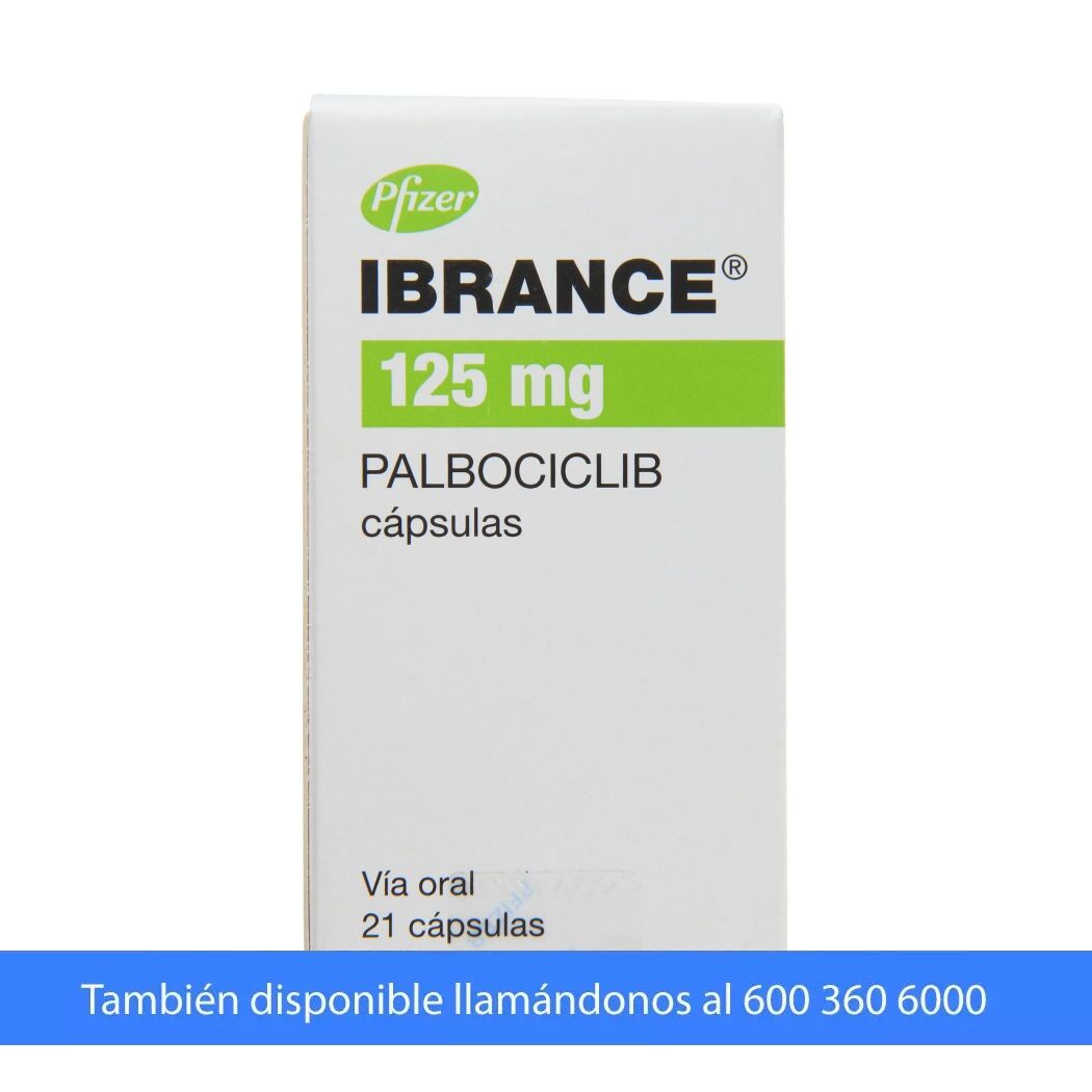 Ibrance Palbociclib 125mg 21 Cápsulas
