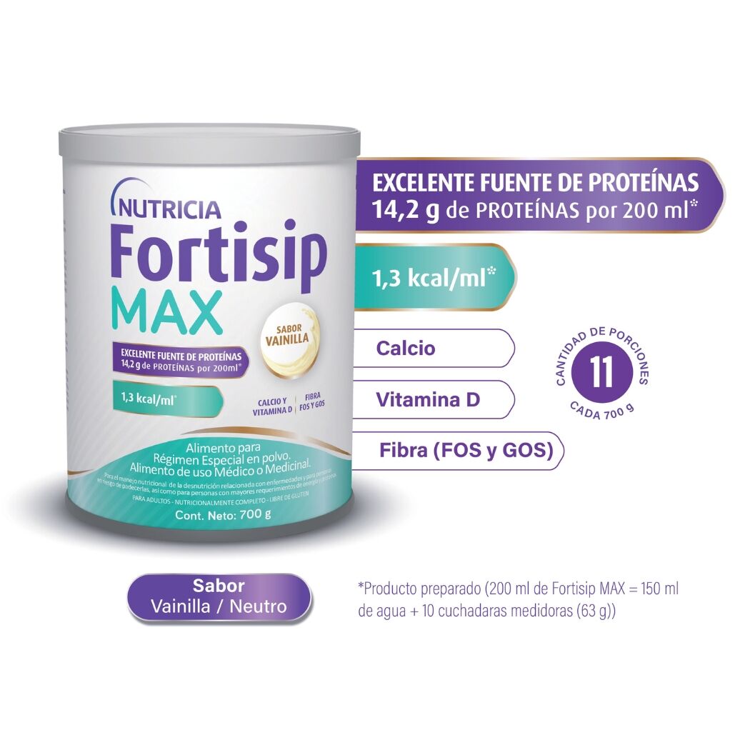 Fortisip Max Vainilla 700g