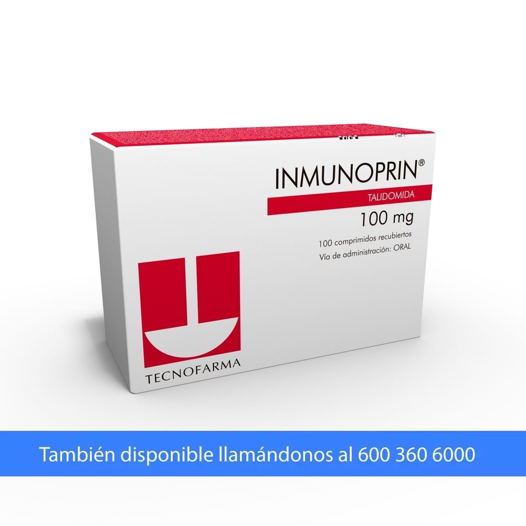 Inmunoprin Talidomida 100mg 100 Comprimidos