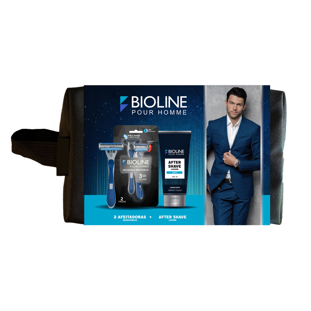Pack Bioline Rasuradora + After Shave 150 ml