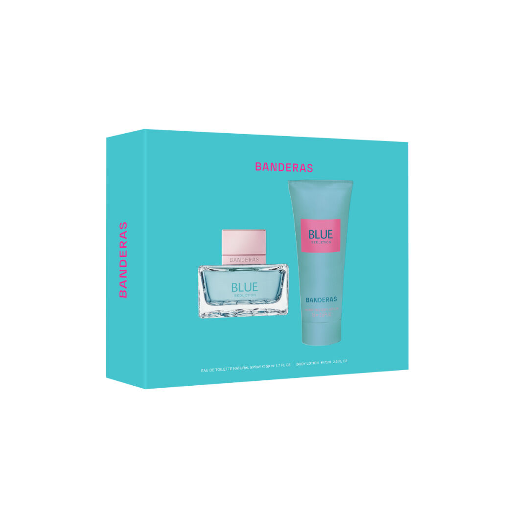 Estuche Perfume Blue Seduction For Women EDT 50 ml + Loción Corporal Hidratante 75 ml